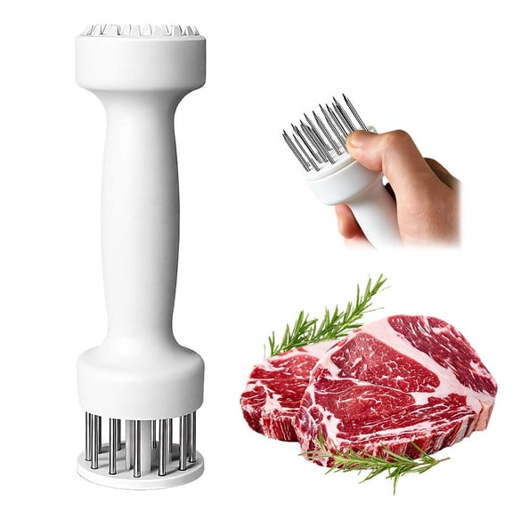 Meat Tenderizers,Stainless Steel Steak Tenderizer Needle 20 Pin Steak BBQ Kitchen Cooking Tool, Meat Marinating Tool for Steak, Beef and Chicken.