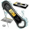 thumbnail image 1 of Meat Thermometer Digital, Instant Read Meat Thermometer for Grill and Cooking, with Bottle Opener, Backlight & Calibration Food Thermometer, Kitchen Gadgets for BBQ, Turkey, Candy, Liquids, 1 of 7