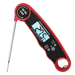 Efeng Candy Thermometer Spatula,Digital Cooking Thermometer with Pot Clip –  Silicon Spatula with Meat Thermometer, Instant Read Thermometer Spatula