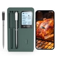 thumbnail image 1 of BFOUR Meat Thermometer Wireless with 2 Meat Probes, 500FT Long Range Bluetooth Thermometer Wireless Temperature Probes for Remote Monitoring of Grill, Oven, Smoker, Air Fryer,, 1 of 8