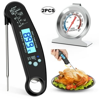 Polder THM-360 Digital In-Oven Thermometer Dual Probe Multifunction LCD  Display