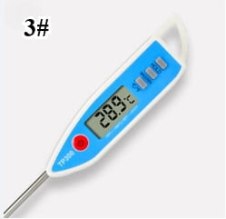 LAATIKUI Meat thermometer food grill measurement waterproof probe thermometer