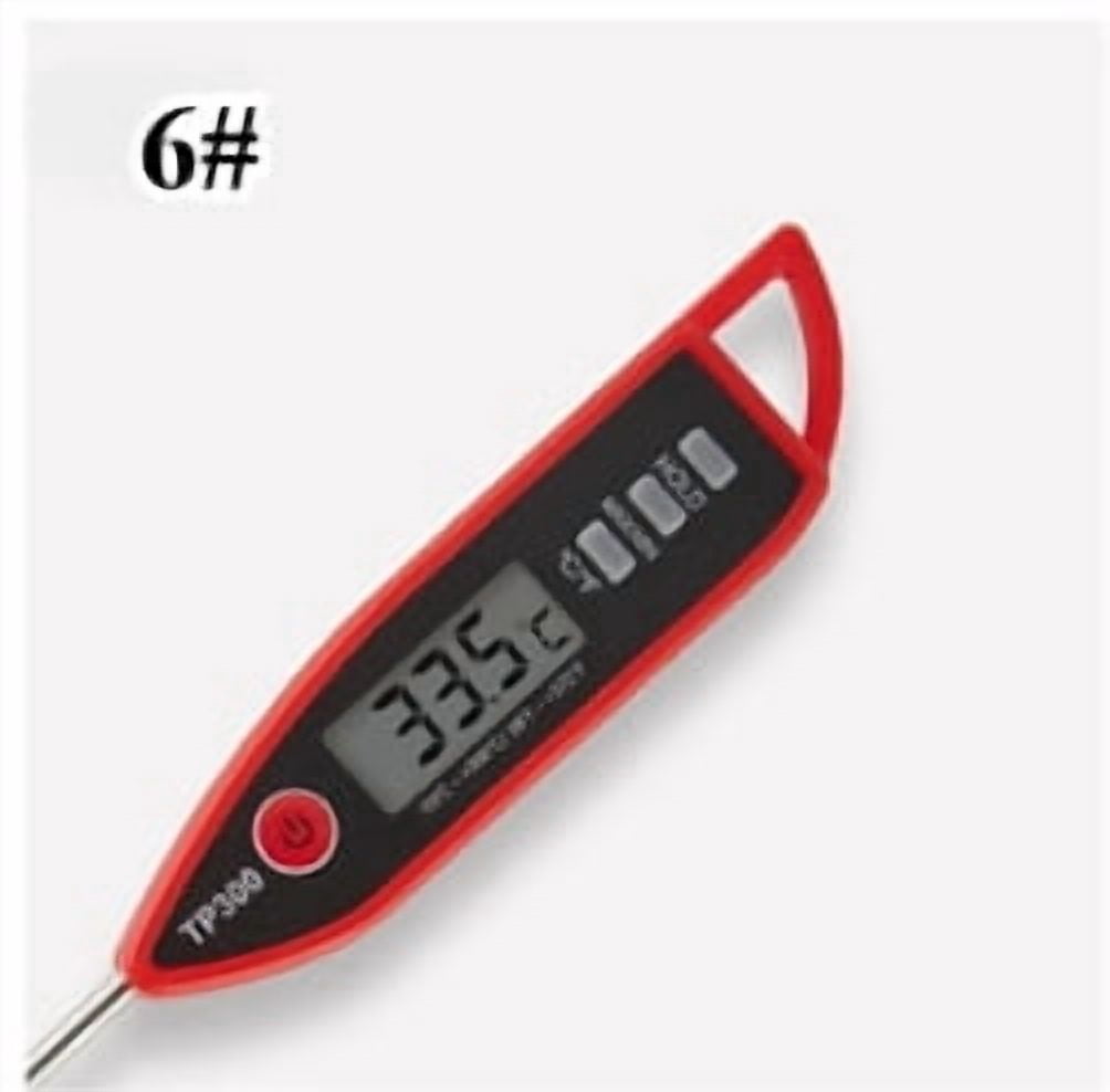 LAATIKUI Meat thermometer food grill measurement waterproof probe thermometer