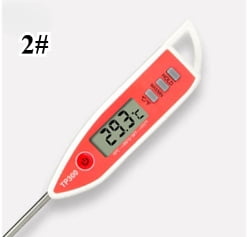 LAATIKUI Meat thermometer food grill measurement waterproof probe thermometer