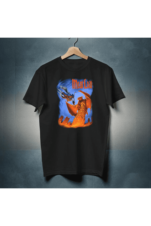 MeatLoaf shirt Men's Fashion Black All Size Shirt NG860