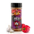 MeatSoHorny Horny Hex Cajun MMF7 Rub Seasoning, No Added Gluten BBQ