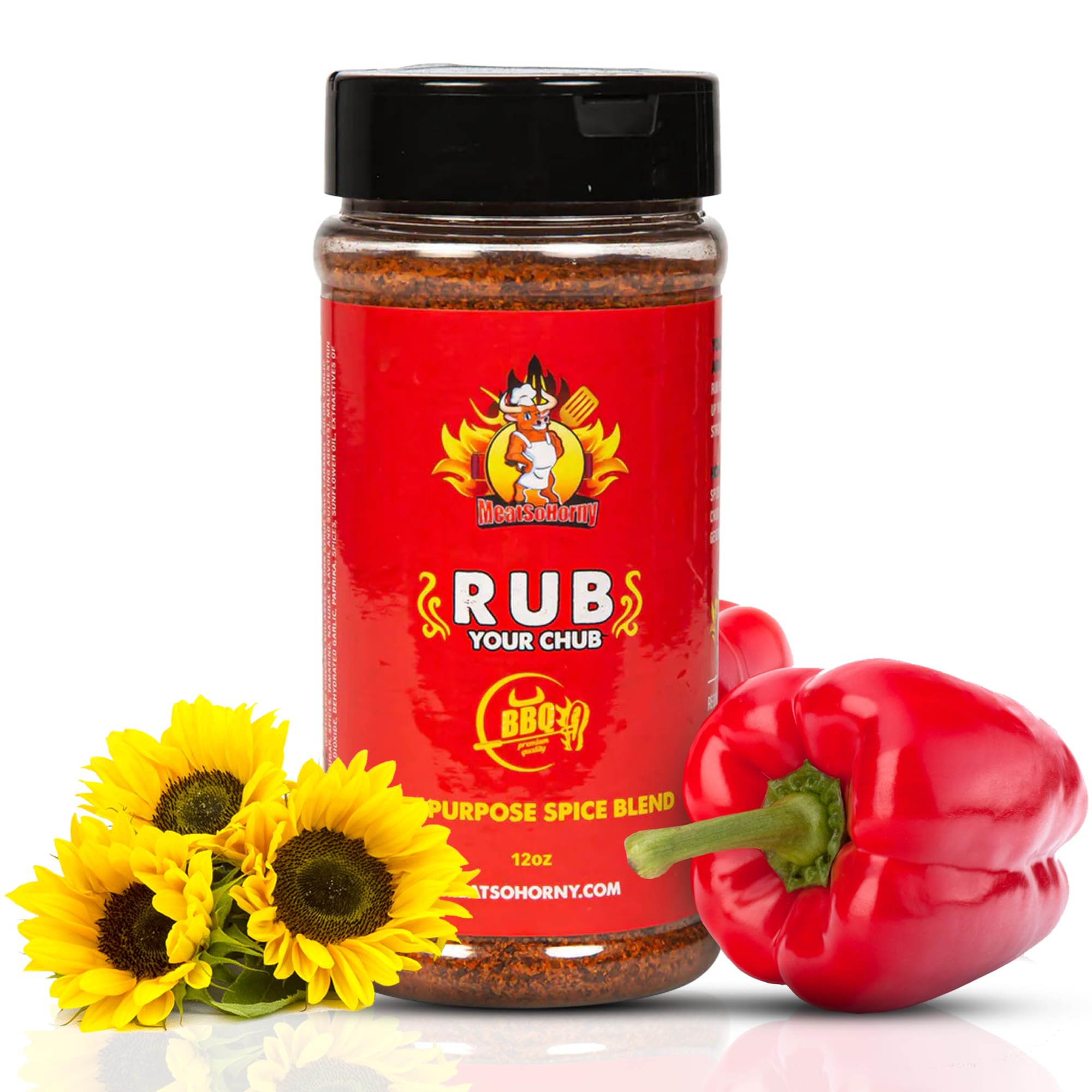 MeatSoHorny Rub Your Chub MMF7 BBQ Rub for Smoking and Seasoning