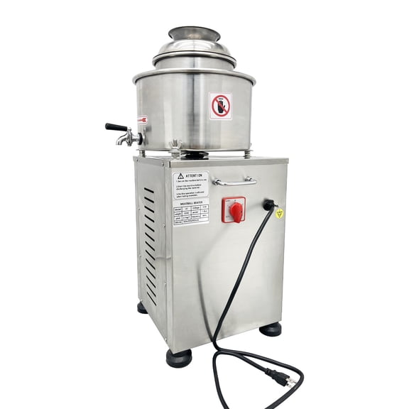 Meatball Beater Machine Minced Meat Puree Automatic Electric Stainless Steel Commercial 1500W
