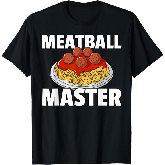 Meatball Master Spaghetti Pasta Gift Italian T-Shirt