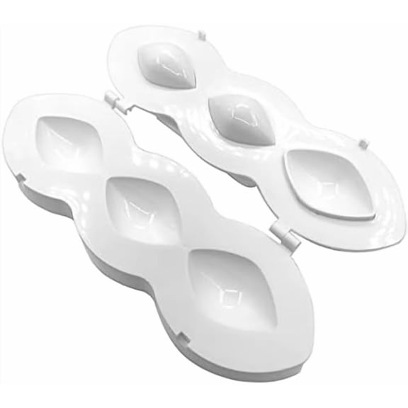 Meatball Mold, Manual Meatloaf Mould Meat Filling Cooking Press Tool, Sturdy DIY Meatball Making Tools for Fried Kibbeh Cake Dessert Mold (7 cm)$$Home Decor, Kitchen, & Other