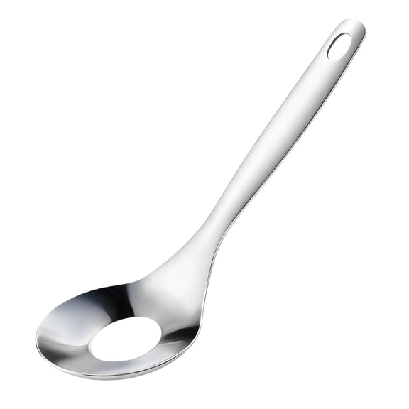 Meatball Spoon Maker-Non Stick Meatball Spoon with Hole-Stainless Steel-Modern Cooking Spoon