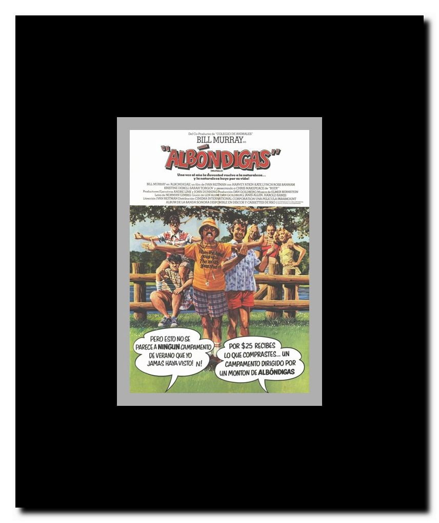 Meatballs Framed Movie Poster