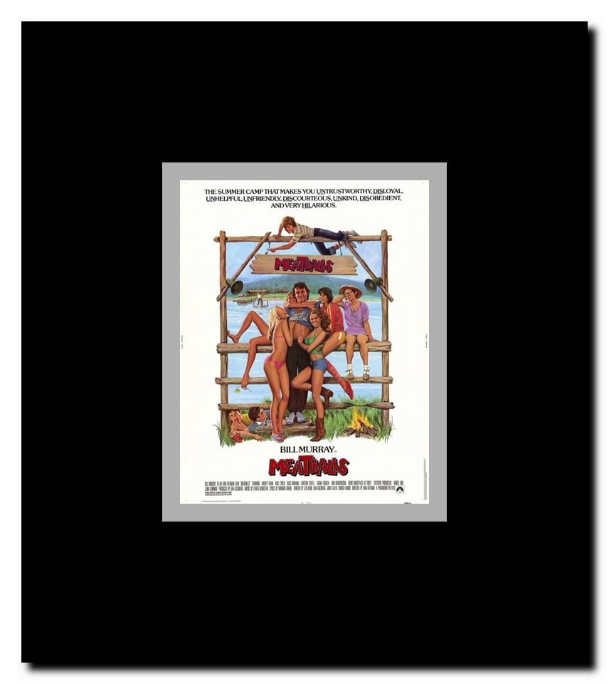 Meatballs Framed Movie Poster