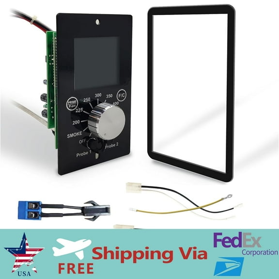 Meatender Universal PID Enhanced Control Panel Replacement for Pit Boss, Traeger, Z Grills and Asmoke Grills and Smokers Models