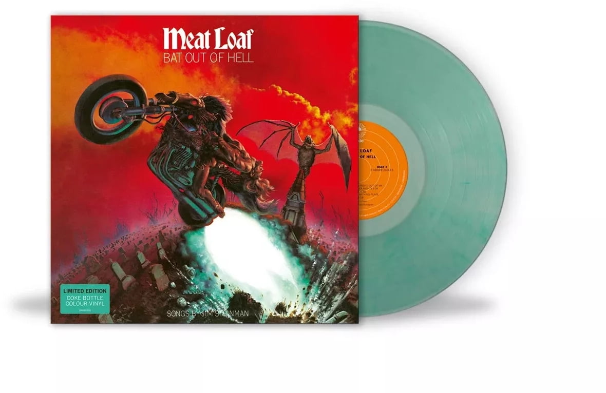 Meatloaf - Bat Out Of Hell - Coke Bottle Clear Vinyl - Music & Performance