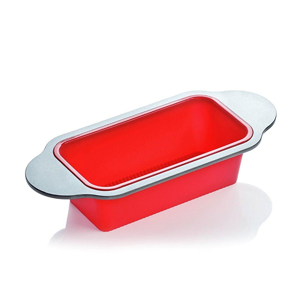 Wilton 4 Cavity Easy Flex Silicone Mini Loaf Pan for Bread, Cakes and  Meatloaf