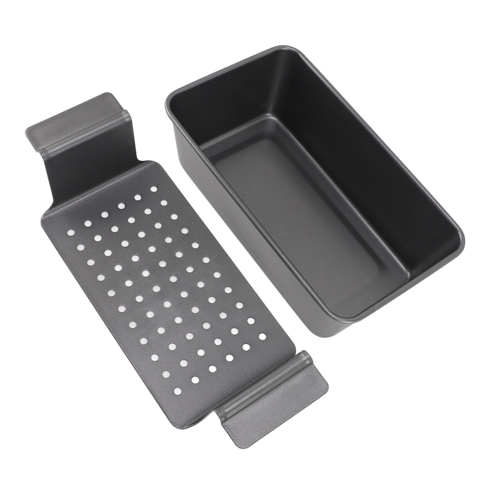 Meatloaf Pan Premium Non-Stick Bakeware Even Heat Distribution 12 X 6 X 3 Inches Thick Carbon Steel Non-Stick Coating For Oven Baked Breads