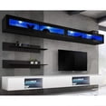 thumbnail image 1 of Meble Furniture Fly I2 33TV Wall Mounted Floating Modern Entertainment Center Black/White, 1 of 5