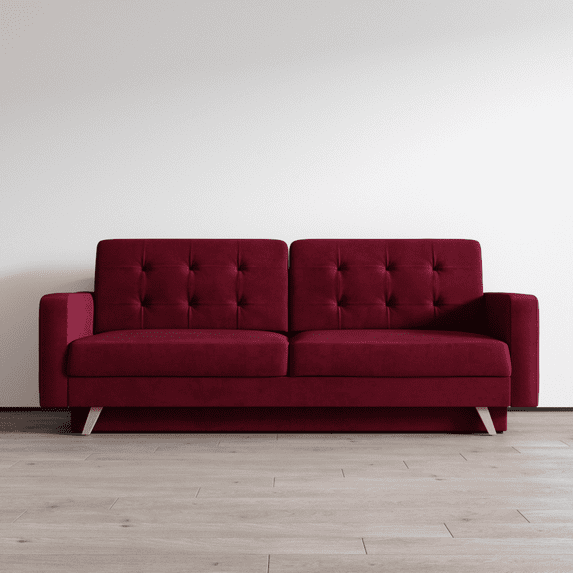 Meble Vegas Futon Sofa Bed, Queen Sleeper with Storage
