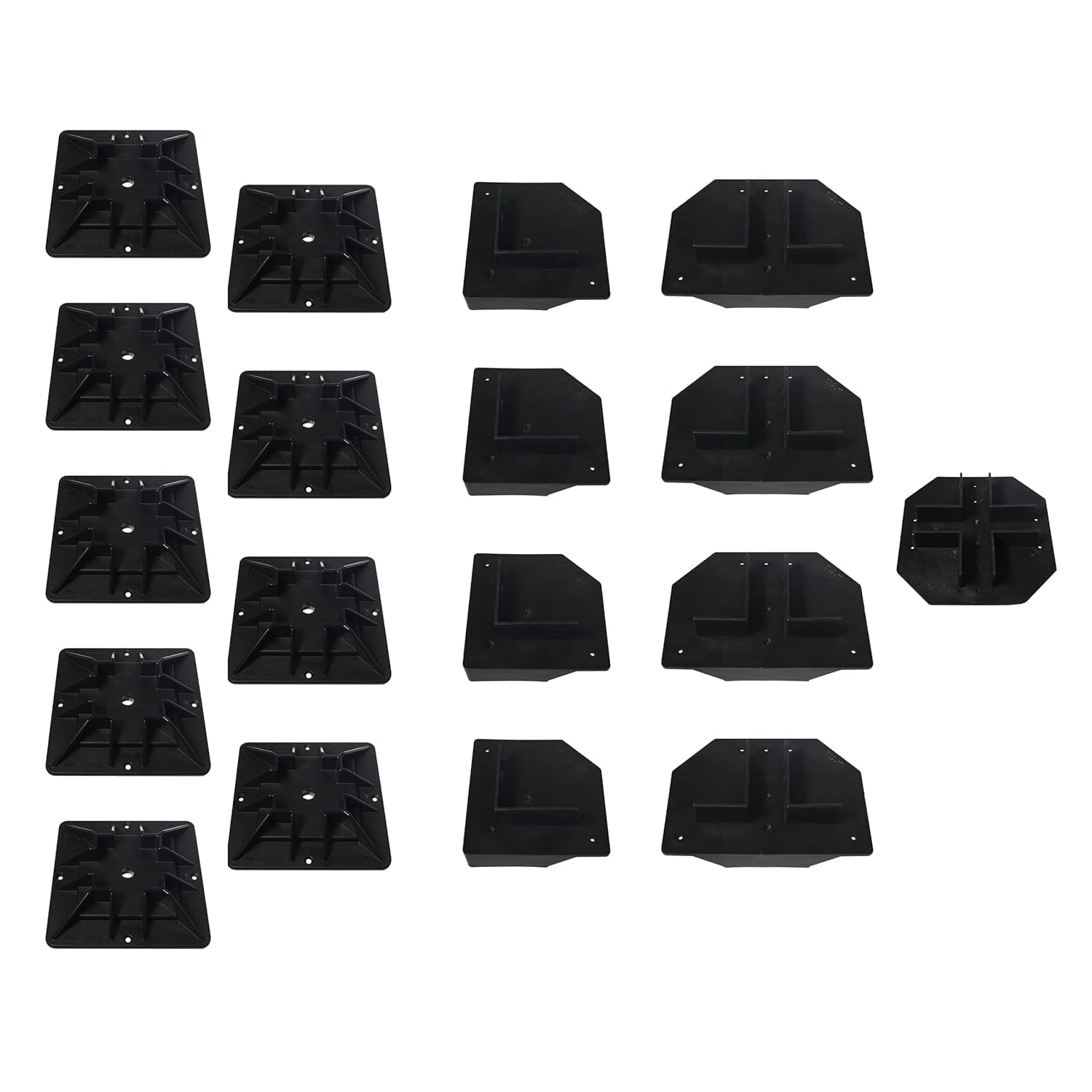 Decker Blocks Mecadeck® heavy duty deck block kit for decks up to 10' x 10' - Walmart.com