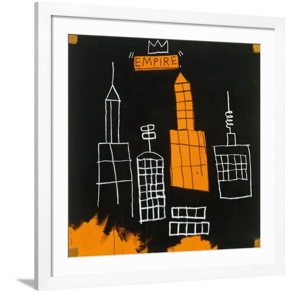 Mecca, 1982, Framed Giclee Print by Jean-Michel Basquiat, 30" x 30", Sold by Art.com