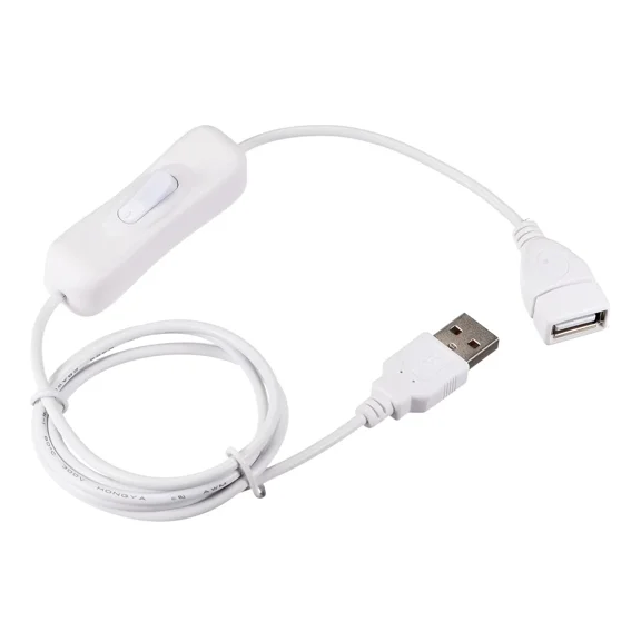 Meccanixity Usb Cable With On/Off Switch, Male To Female Extension Cord...
