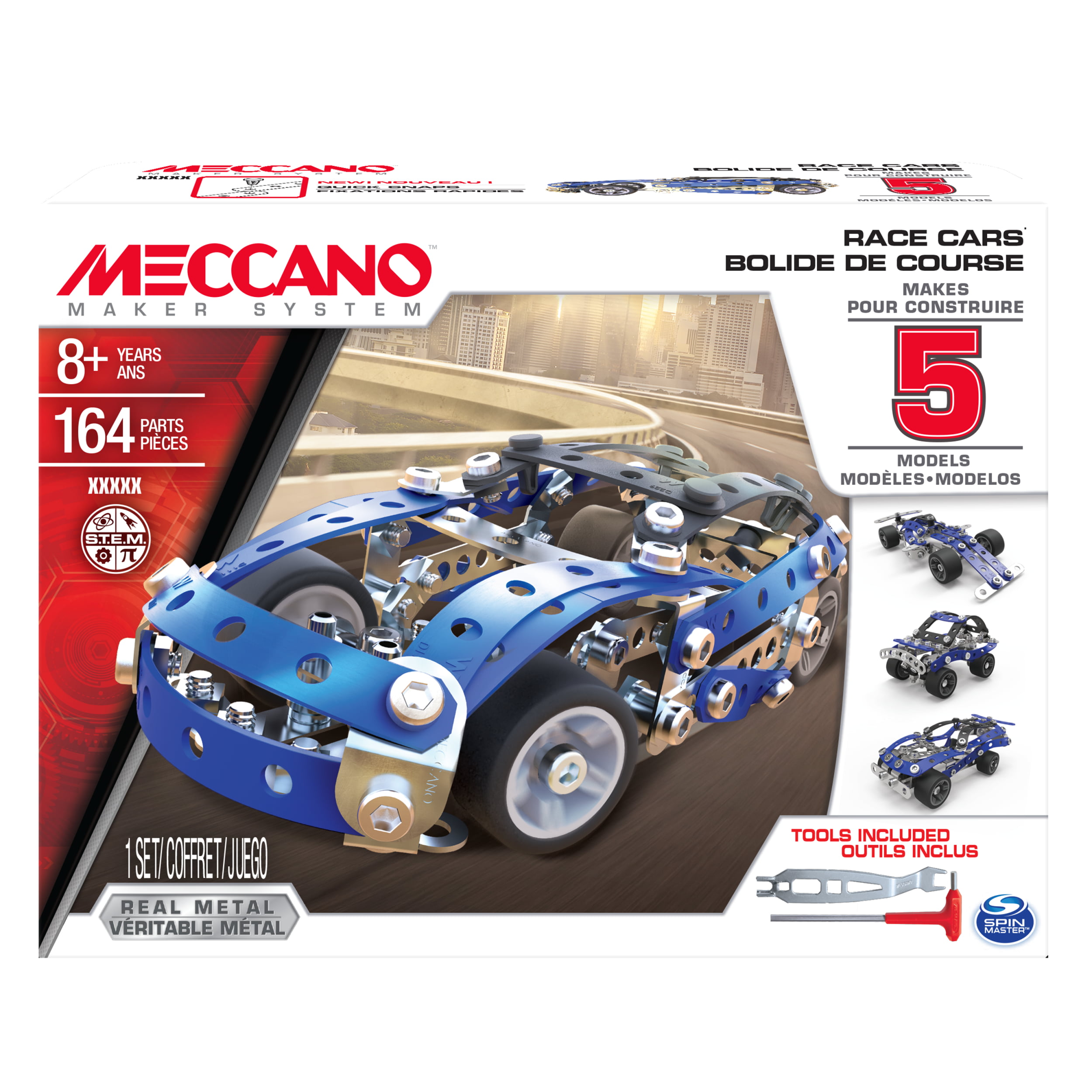 Meccano, 5 Model Building Set, Serengeti Safari, 151 Pieces, For Ages –  ToysCentral - Europe