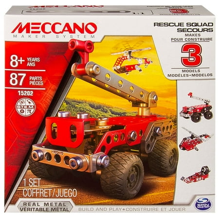 Meccano Multimodels Rescue Squad 3 Model Set