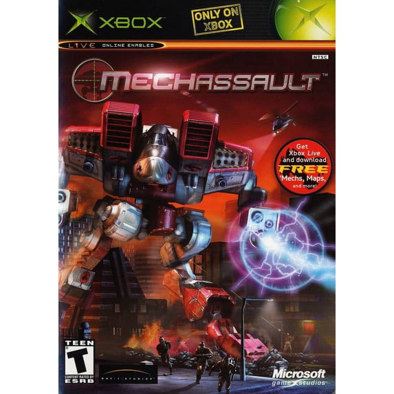 Pre-Owned MechAssault - (CIB) OG Microsoft XBOX, Great Shape Tested & Working CLEAN DISC