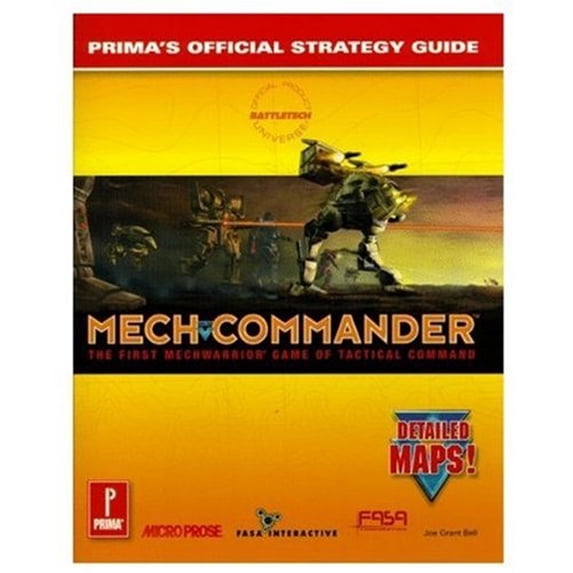 Pre-Owned Mech Commander (Official Strategy Guide) Paperback