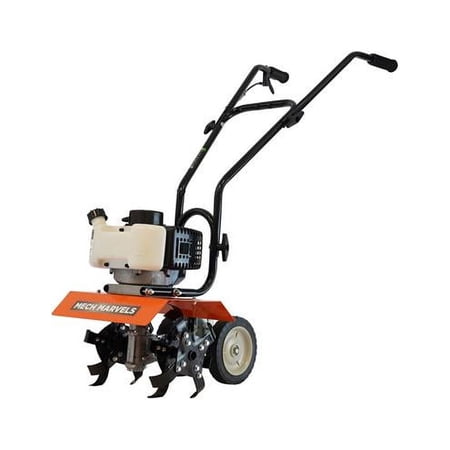 Mech Marvels Mini Cultivator Tiller 43cc 2-stroke CARB Approved 43-cc 2-cycle 12-in Forward-rotating Gas Cultivator