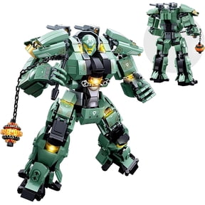 Mech Robot Transforming Building Blocks Set for Adults,  Soldier Mech Model Building Kit, Cool Creative Robots Toys 542 Pieces