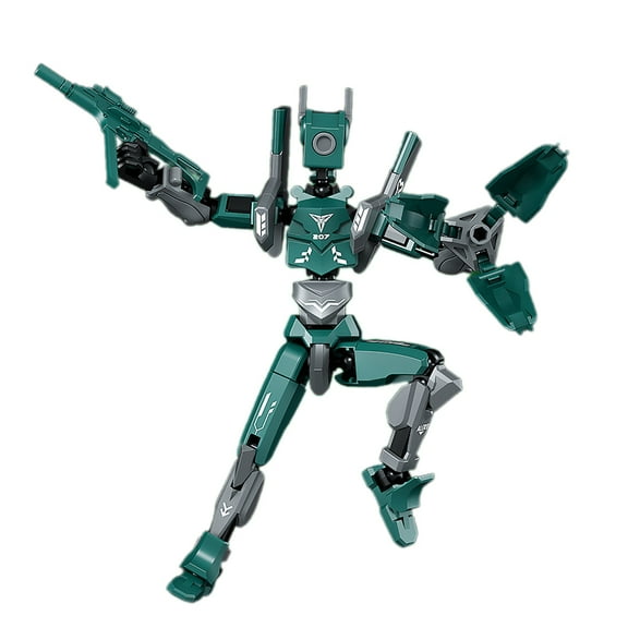 Mech T13 Action Figure Titan 13 Action Figure Dummy Lucky 13 Action Figure 3D Printed Multi-Jointed Movable Nova Action Figure