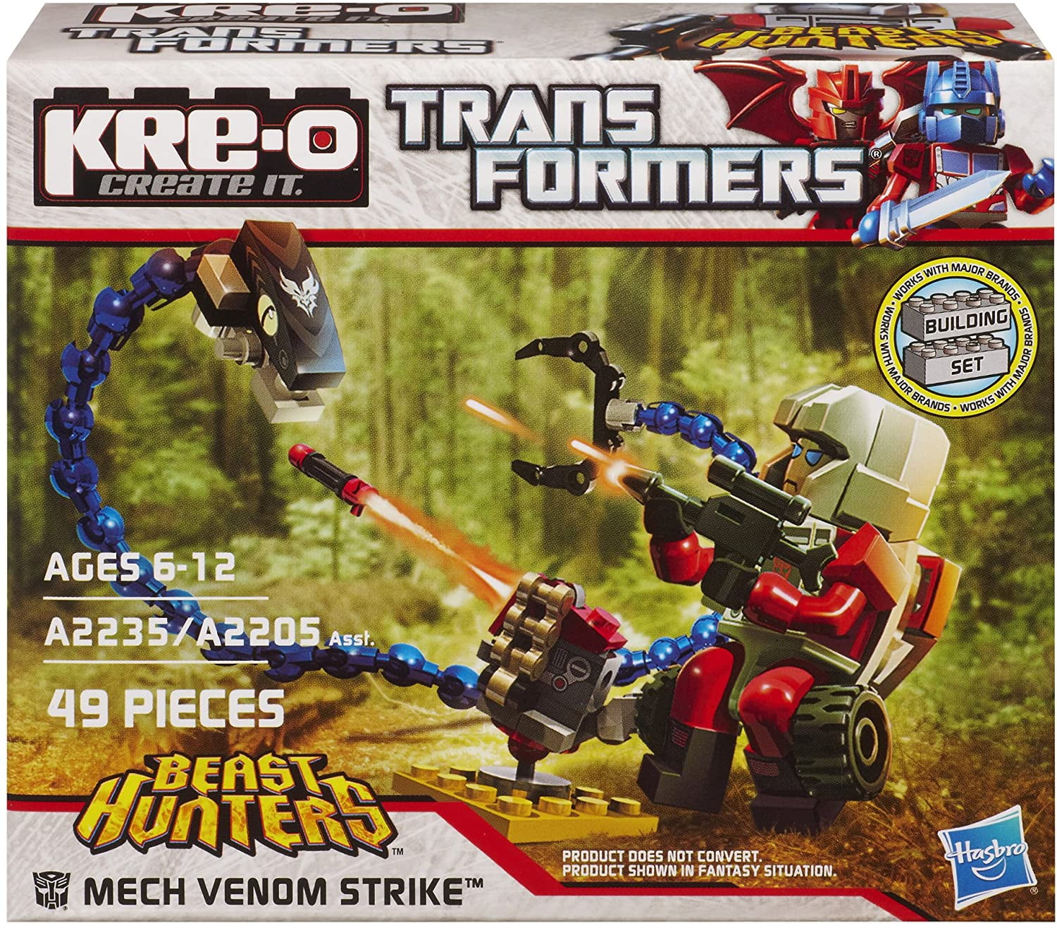 Mech Venom Strike Set KRE O Transformers Beast Hunters