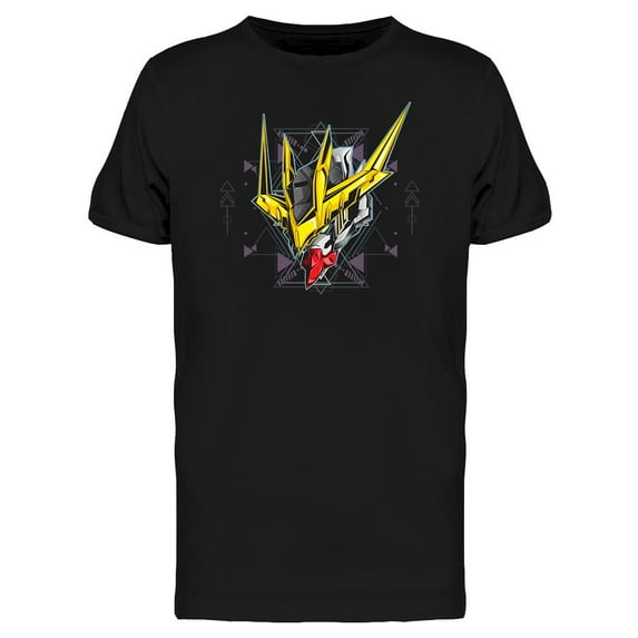 Mecha Head T-Shirt Men -Image by Shutterstock, Male Small