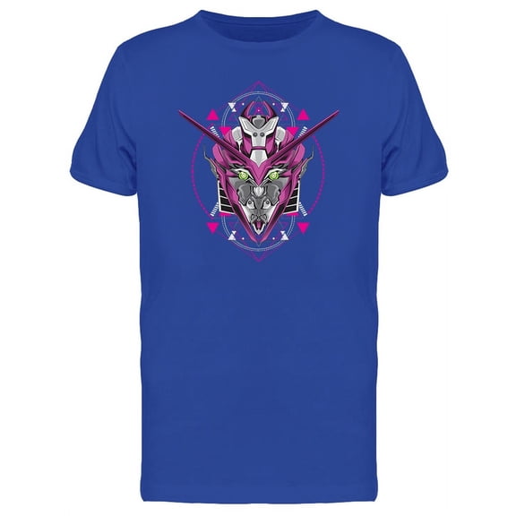 Mecha Robot  T-Shirt Men -Image by Shutterstock, Male 3X-Large