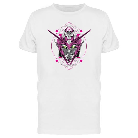 Mecha Robot  T-Shirt Men -Image by Shutterstock, Male 3X-Large