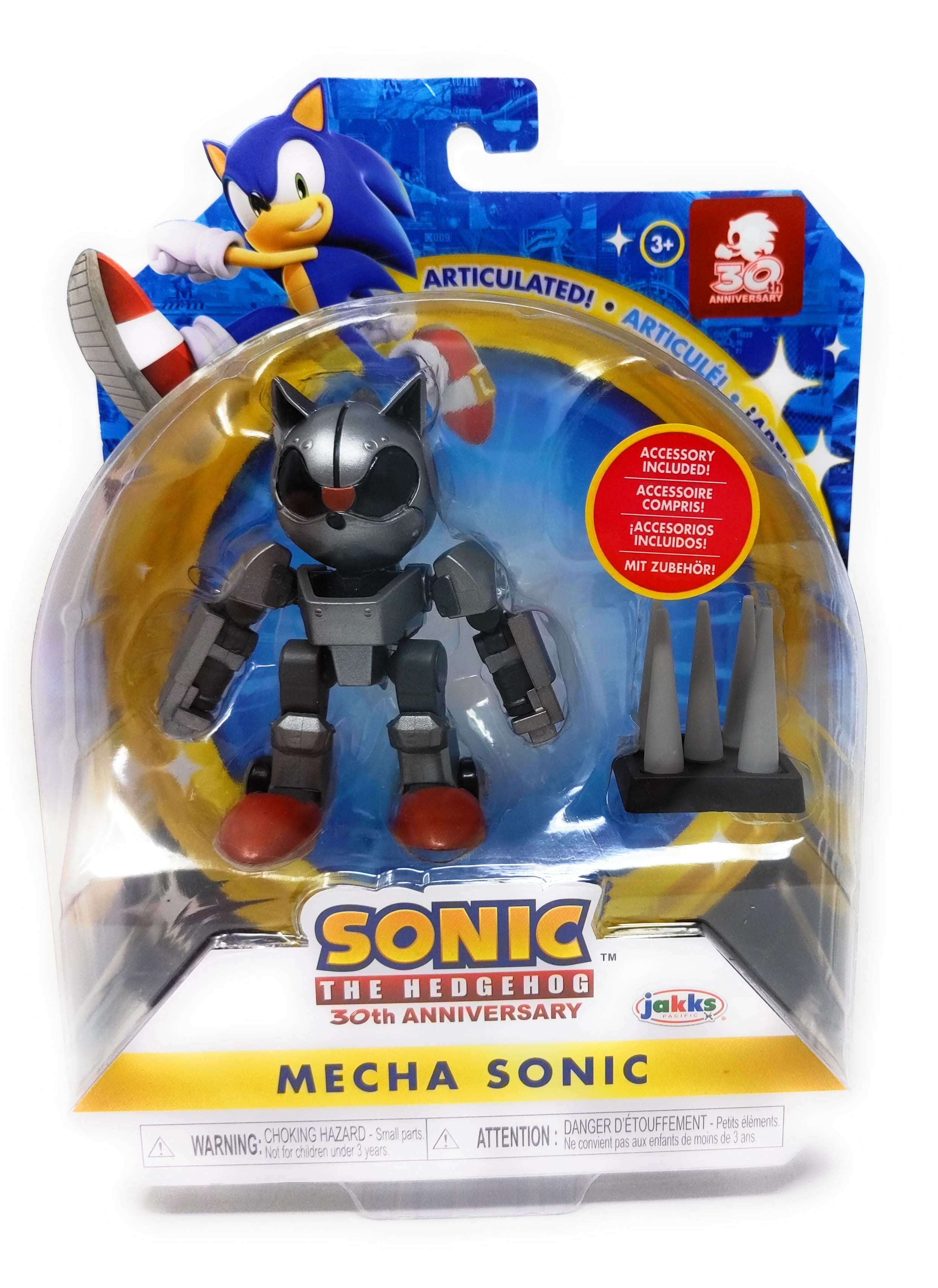  Sonic The Hedgehog 4-Inch Action Figure Mecha Sonic