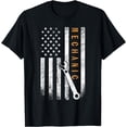 thumbnail image 1 of Mechanic American Flag Design T-Shirt, 1 of 4