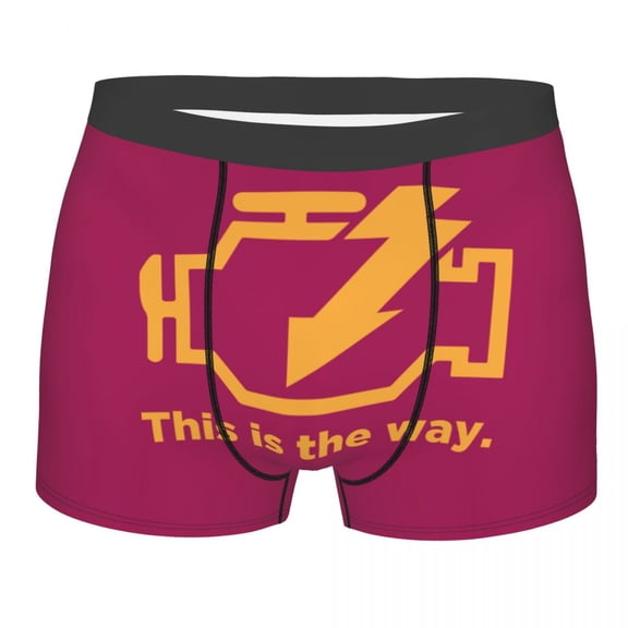 Mechanic Car Driver Check Engine Light Boxer Shorts For Homme Sexy 3D Printed Underwear Panties Briefs Soft Underpants