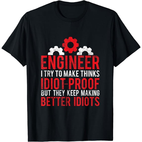 Mechanic Electrical Engineering Funny Engineer T-Shirt