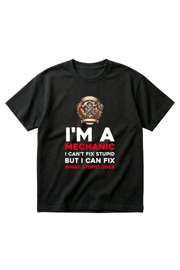 Mechanic Funny For Men Dad Car Auto Diesel Automobile Garage Gift T-Shirts