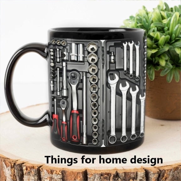 Mechanic Gift, Wrench Mug, Auto Mechanic Gifts, Car Mechanic, Handyman Tool, Gifts For Dad, Gift For Son, Garage Mug, Toolbox Coffee Mugs