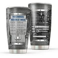 thumbnail image 1 of Mechanic Gifts for Men, Cool Mechanical Engineering Gifts, Mechanic Hourly Rate Tumbler 20oz Stainless Steel Tumblers for Men Dad Son Husband Fathers Day Gift for Mechanic Coffee Travel Mug, 1 of 6