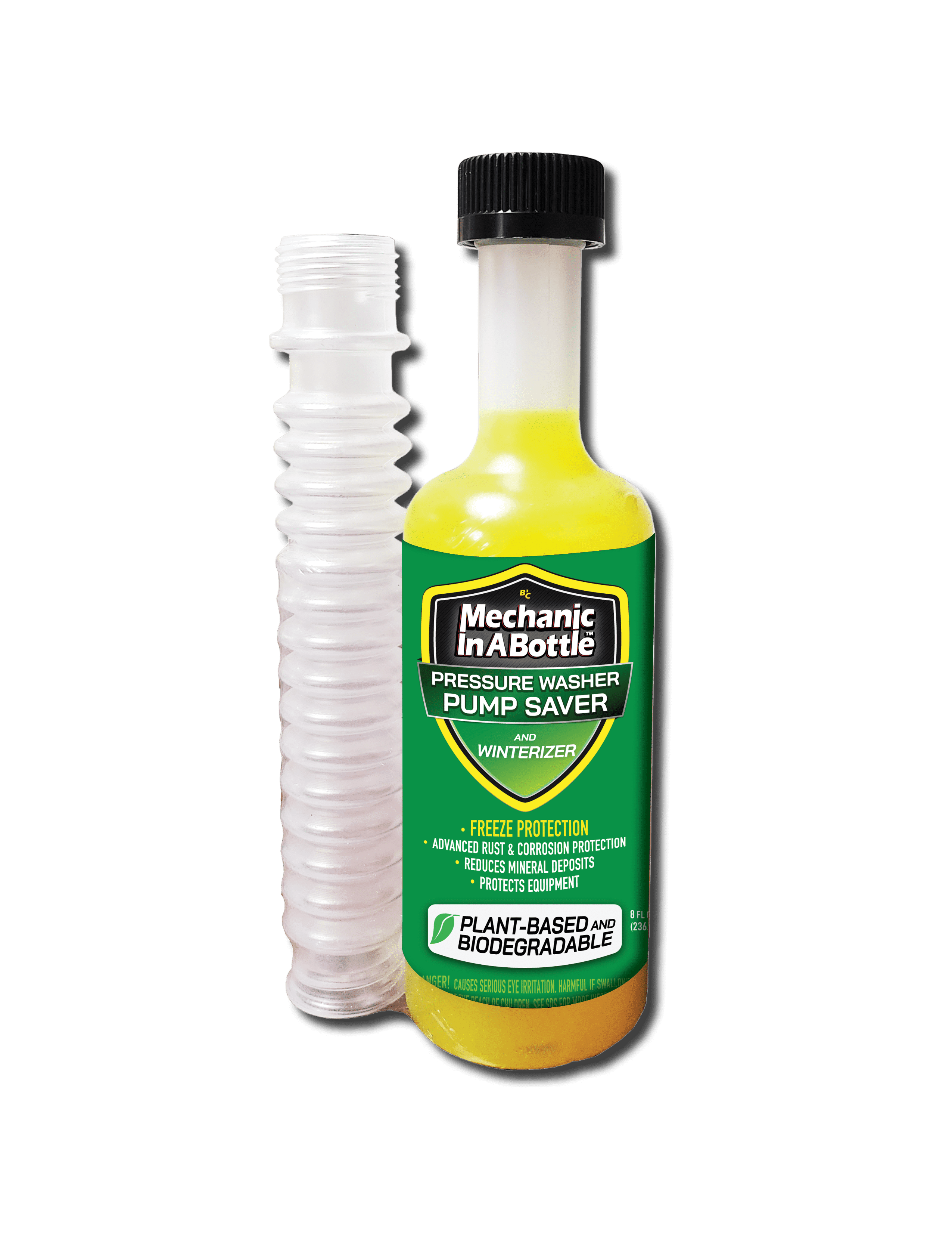 Mechanic In A Bottle Pressure Washer Pump Saver & Winterizer 8 oz.