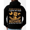 thumbnail image 1 of Mechanic Love graphic hoodies fire skeleton men's long sleeve black Clothing For Autumn Winter aesthetic idk 3d Casual Unisex Shirt Cotton tshirts Basic Unisex Shirt Crewneck tshirts, 1 of 7