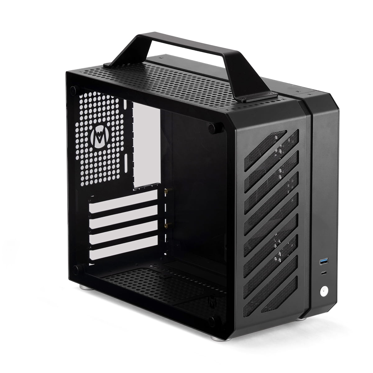 Mechanic Master C26 Small Cube Sugar Matx Chassis / Alumium / Steel / Temered Glass ITX/MATX