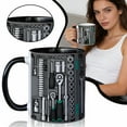 thumbnail image 1 of Mechanic Mug, Funny Ceramics Toolbox Coffee Mug, Creative Mechanic Coffee Cup, Cool Gifts for Men, Dad, Husband, Grandpa, Handyman and Mechanics, Suitable for Christmas and Birthday Gifts, 11 oz, 1 of 9