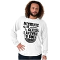 thumbnail image 1 of Mechanic Or Genius Sarcastic Humor Long Sleeve TShirt Men Women Brisco Brands S, 1 of 6