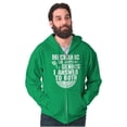 thumbnail image 1 of Mechanic Or Genius Sarcastic Humor Zip Up Hoodie Men's Women's Brisco Brands 2X, 1 of 6